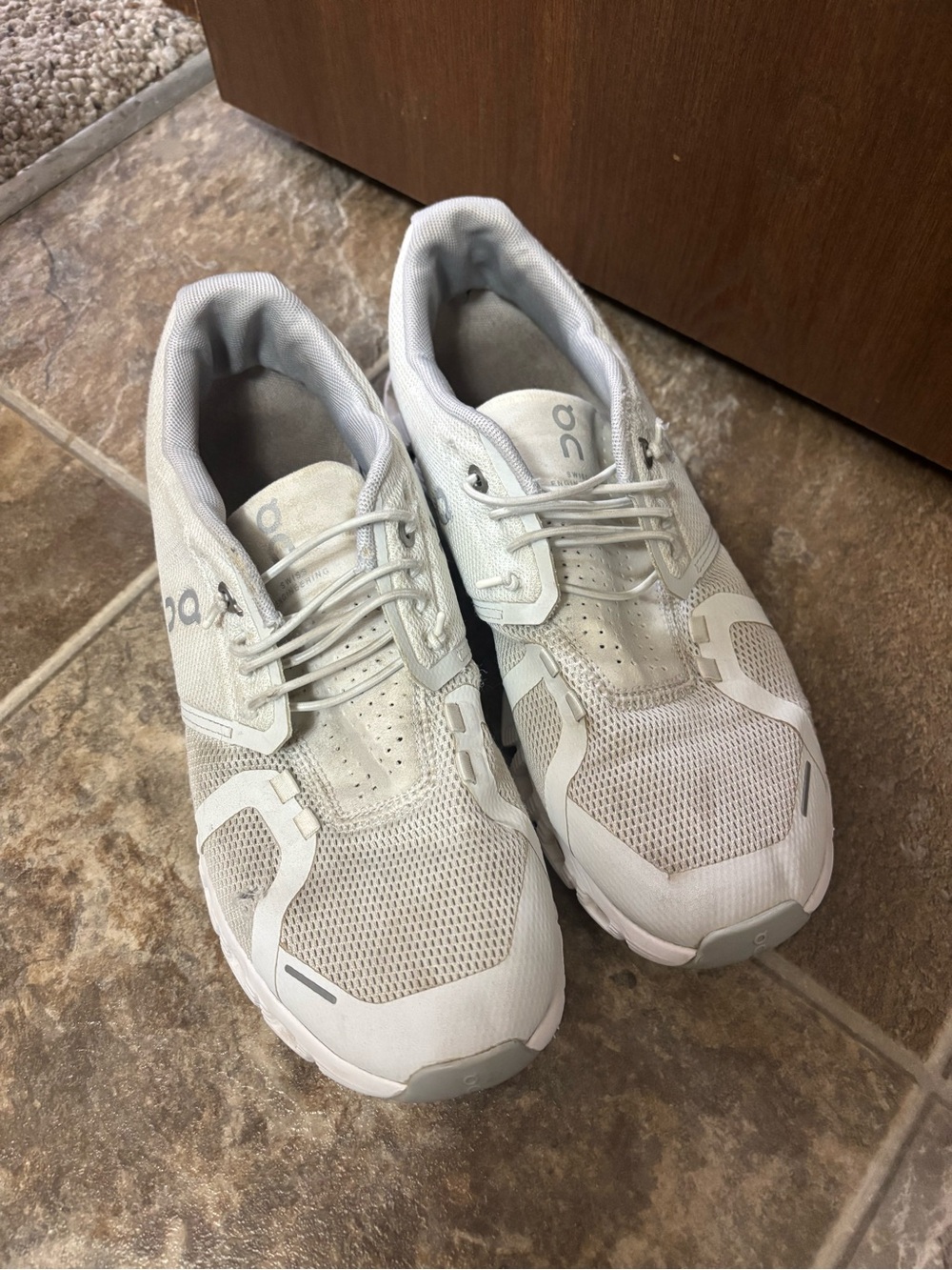 On cloud running shoes